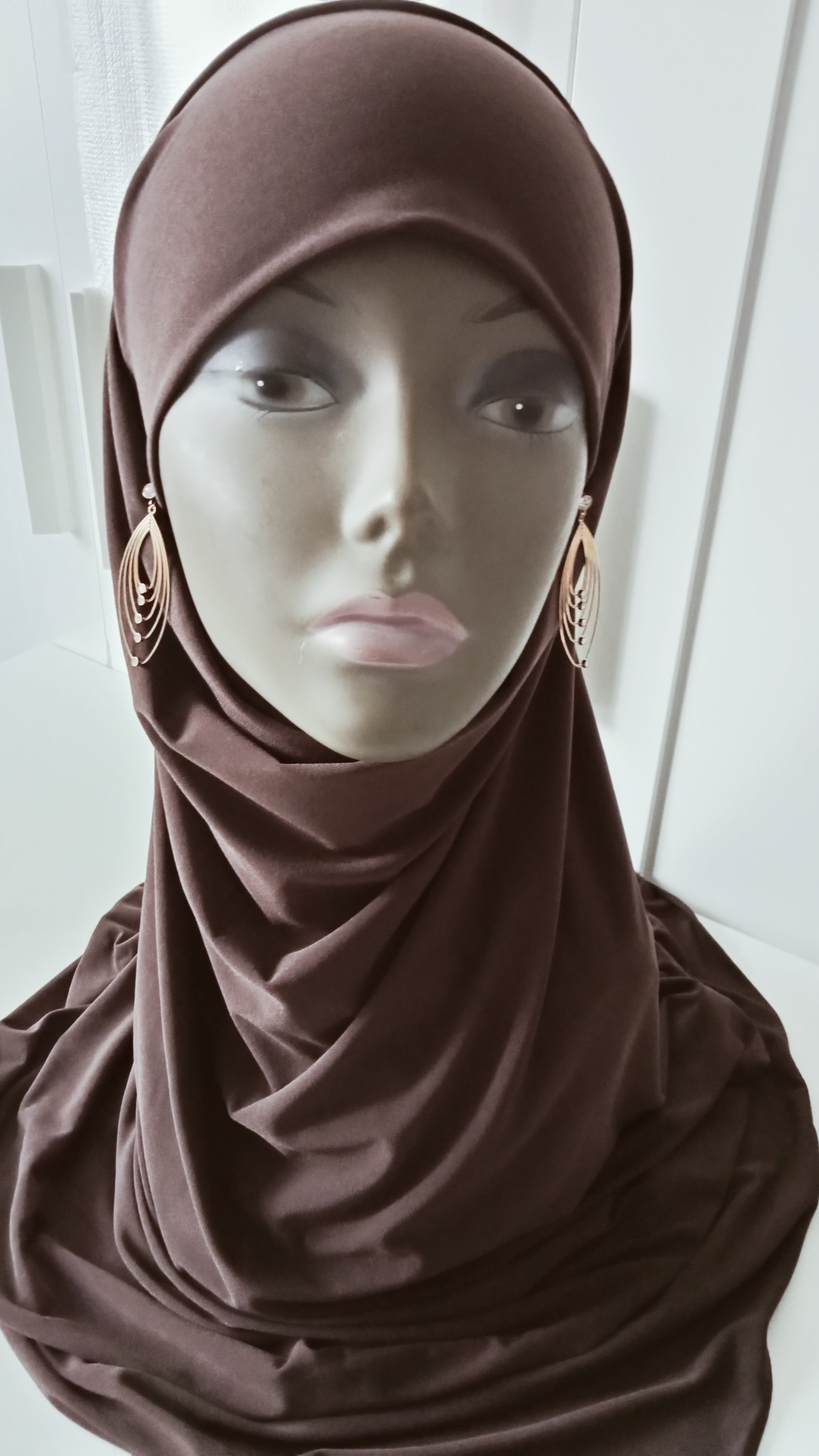 Foulards à nouer CHOCOLAT