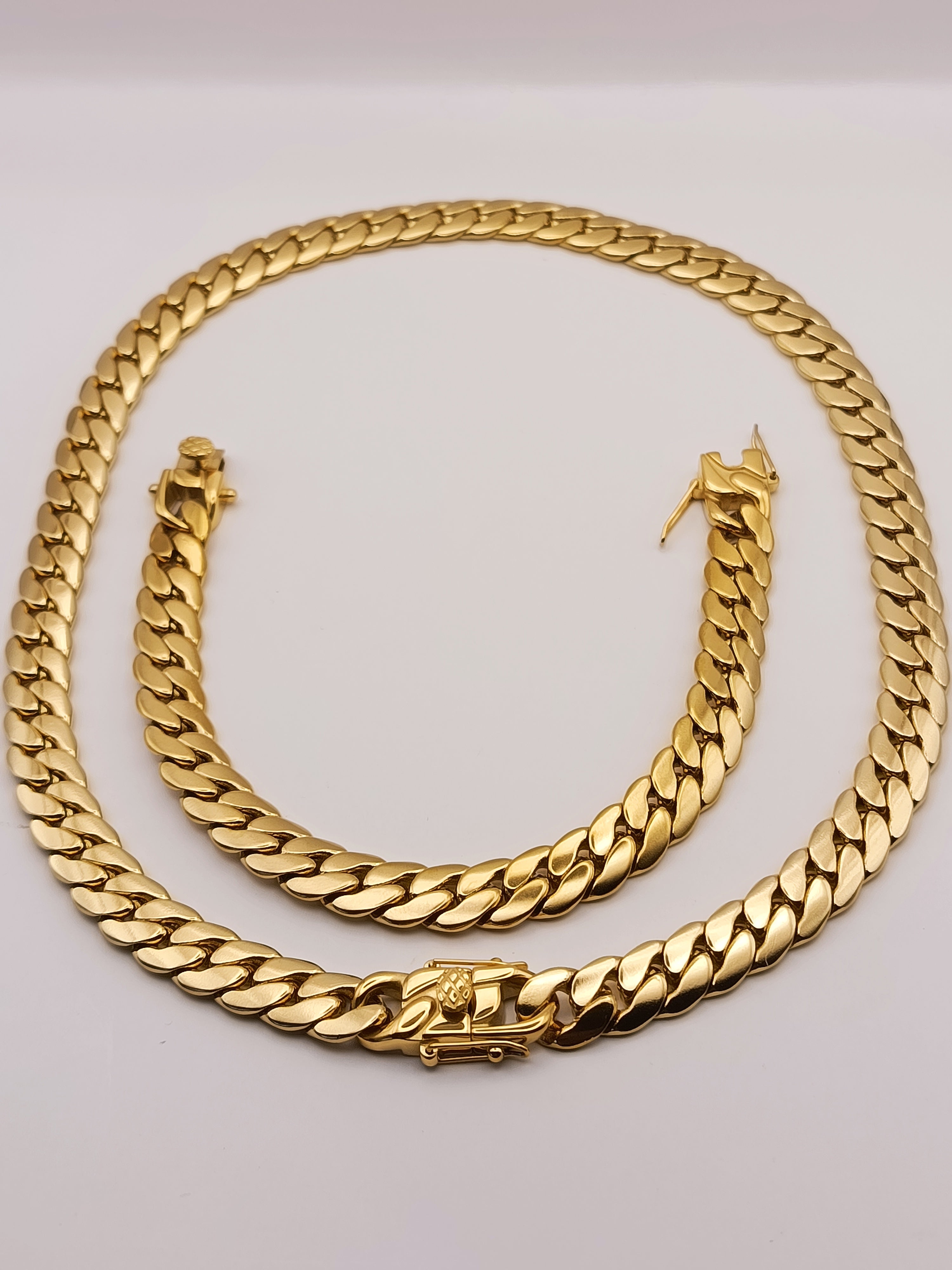 Ensemble ras de cou gros maille