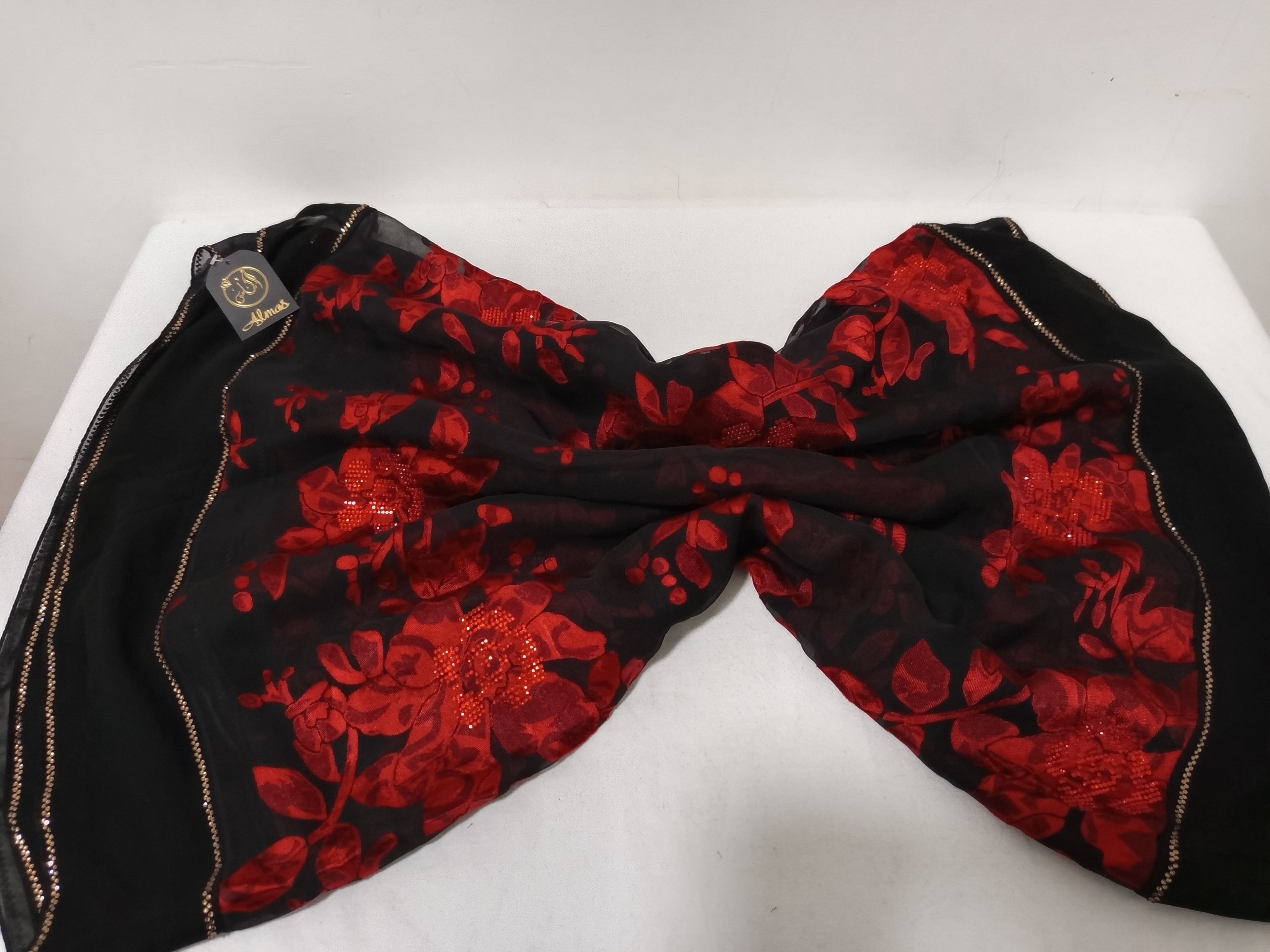 Hijab Rouge/noir